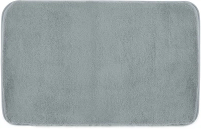 Килимок для ванної кімнати Gedy Fuzzy 50x80 см Сірий (8003341307335)
