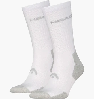 Носки HEAD Elements Tennis Crew (2 пары) White 701229012-002 39-42