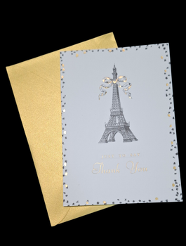 Листівка "Best Wishes". 13,5*9,5 см Париж