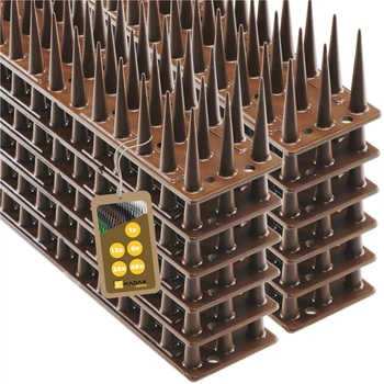 Шипи для відлякування птахів Kadax Arcas 12 шт Коричневі (K579)