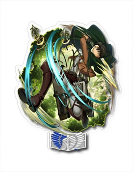 Акриловая фигурка Атака Титанов Леви Attack on Titan Levi 16 см