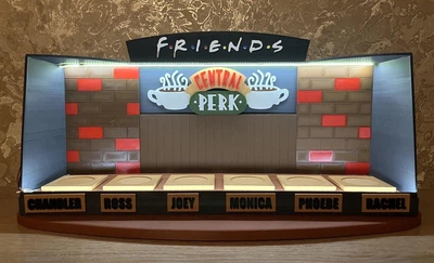 Подставка для фигурок сериала Друзья FRIENDS с LED-подсветкой