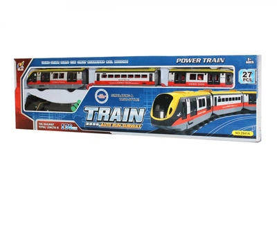 Игровой набор Train Auto Run Subway Метро 27 деталей 62х62 см (2941A)