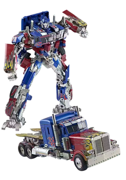 Робот Трансформер Оптимус Прайм Автобот Optimus Prime Robot Autobot с шарнирными конечностями 28 см