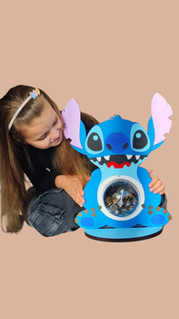 Дитяча скарбничка Стич, копилка Lilo & Stitch копілка для монет, арт. 4201