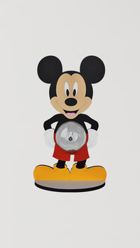 Дитяча скарбничка Міккі Маус, копилка Mickey Mouse для монет