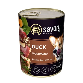 Влажный корм для собак Savory Dog Adult Duck (с уткой) 400 г