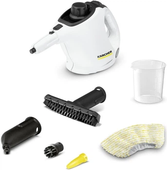 Пароочиститель SC 1, 1200Вт, 200мл, 3Бар, белый Karcher (2000003261505)