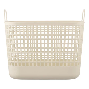 Кошик для зберігання Ardesto пластик PP 34 л 39х37х34.5 см Бежевий (ARHC2534BG)
