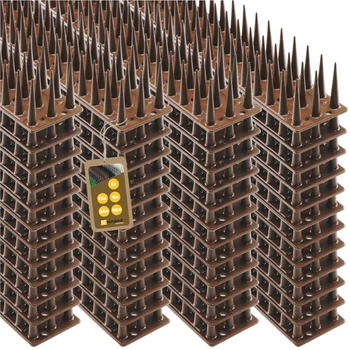 Шипи для відлякування птахів Kadax Arcas 47 шт Коричневі (K587)