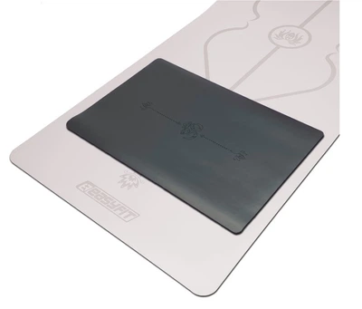 Міні килимок (йогапад) каучуковий EasyFit Yoga Pad 60×40 см для йоги та фітнесу EF-1932 Чорний