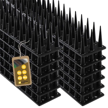 Шипи для відлякування птахів Kadax Arcas 24 шт Чорні (K584)