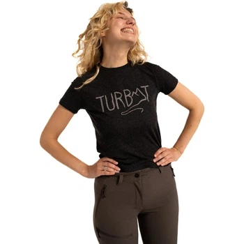 Футболка женская Turbat Magic Logo SS Women XL Чорний