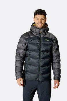 Чоловічий пуховик Rab Neutrino Pro Down Jacket M Чорний-Сірий