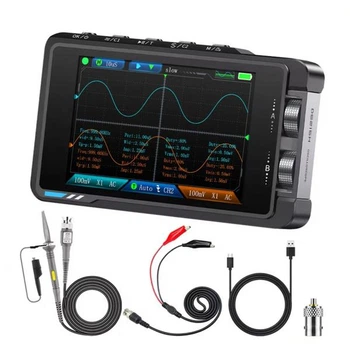 FNIRSI DS215H, 2 щупа, 50MHz*2 осциллограф / генератор сигналов