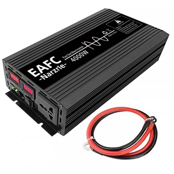 Инвертор EAFC 12V/220V 4000W (2000W номинальная), чистая синусоида