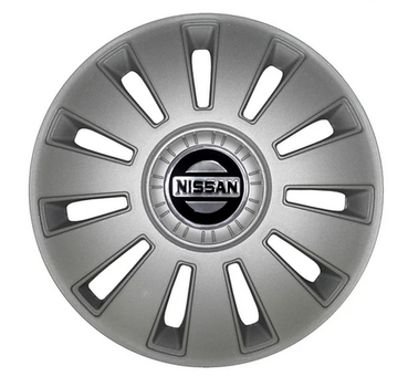 Колпак колесный Nissan R15 Серый Kenguru REX 4шт