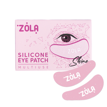 Zola Патчи силиконовые многоразовые розовые, 1 пара