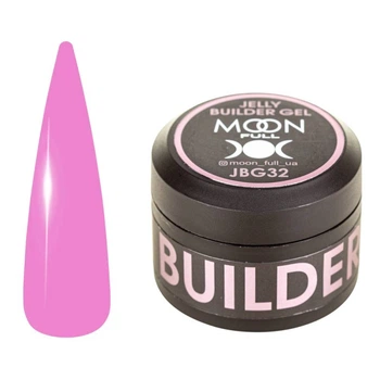 Гель-желе Moon Full для наращивания Jelly Builder Gel №32 розовый 30 мл
