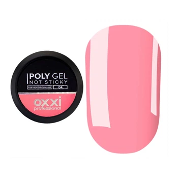 Полігель Not Sticky Poly Gel Oxxi Professional №4 30 мл