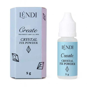 Фіксуюча пудра Lendi для ламінування вій Crystal Fix Powder 5 г
