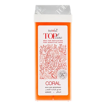 Italwax Воск в картридже TOP Formula Коралл, 100 г