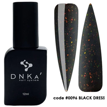 База DNKa' камуфлююча Cover Rubber Base French №0096 Black Dress 12 мл