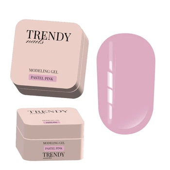 Моделюючий гель Trendy Nails Modeling gel Pastel Pink 15 ml