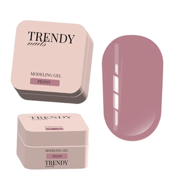 Моделюючий гель Trendy Nails Modeling gel Peony 30 ml