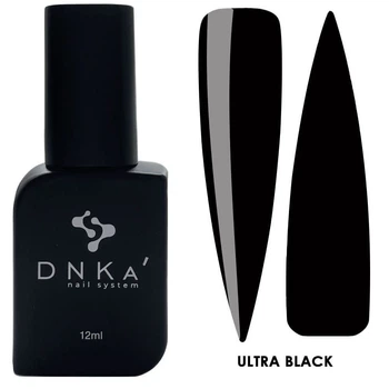 Гель-лак DNKa' для нігтів Gel Polish Ultra Black 12 мл