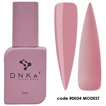 База DNKa' камуфлююча Cover Rubber Base French №0034 Modest 12 мл