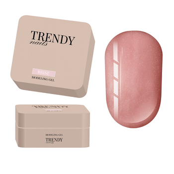 Гель Trendy Nails для моделирования ногтей Modeling gel Balletty Brise HEMA/TPO free 30 мл