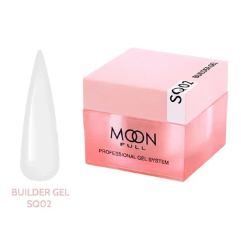 Модельуючий гель Moon Full Builder Gel №02 білий 30 мл