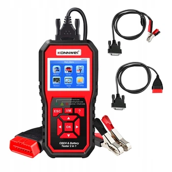 Автосканер Konnwei KW870 с функцией тестера АКБ (EOBD, OBD2)