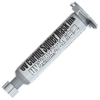 Ультрафиолетовый лак Mechanic UVH900-WY маска для пайки, ремонта плат / 10CC / белый