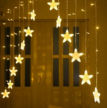 Гирлянда электрическая Chomik медный провод 3 м теплый белый 136 LED (597872)
