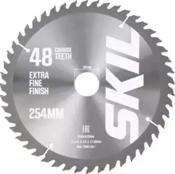 Пильний диск по дереву Skil 254 x 30 мм для моделі 1320 (8719643005342)
