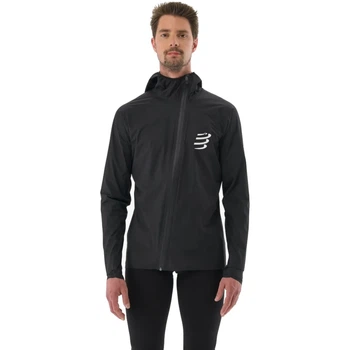 Куртка Compressport Hurricane Waterproof 10/10 Jacket Black L (100075494)