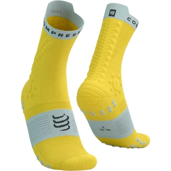 Шкарпетки компресійні високі Compressport Pro Racing Socks V4.0 Trail Maize/dawn blue XL (100081372)