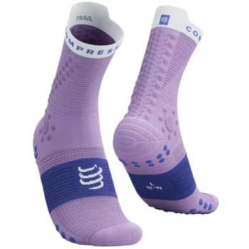 Носки компрессионные высокие Compressport Pro Racing Socks V4.0 Trail Lupine/dazz blue XL (100034540)