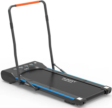 Беговая дорожка FUNFIT V2 (1–12 км/ч) - 12 программ, LCD, пульт, FitShow, складная