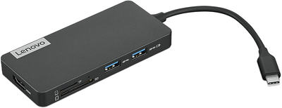 Stacja dokująca Lenovo USB-C 7-in-1 Hub Black (GX90T77924)
