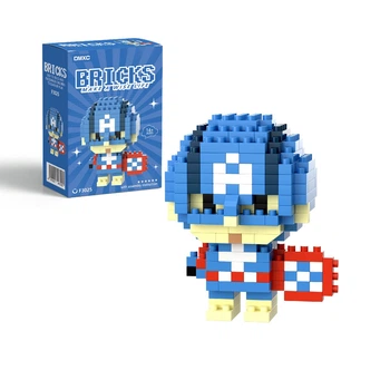 Конструктор фигурка BRICKS Капитан Америка Captain America