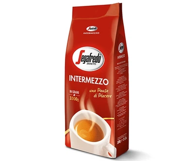 Кава в зернах Segafredo Intermezzo 1 кг Сегафредо