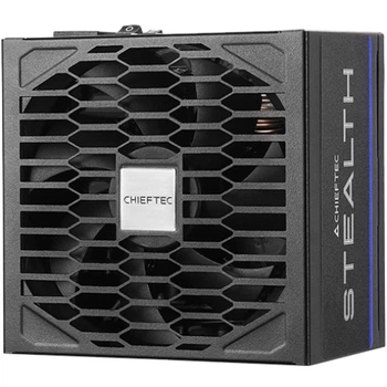 Блок живлення Chieftec STEALTH SPX-1000-FC 1000W ATX 3.1 135mm Modular 80+ Platinum для комп'ютера (403937D4DCA6)