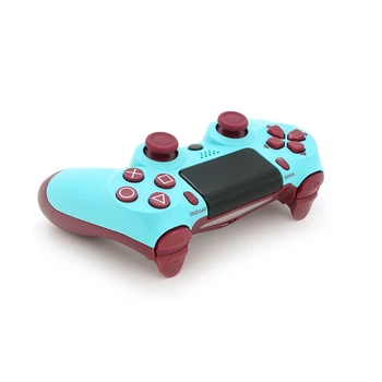 Геймпад Brazzers беспроводной для PS4 Wireless DUALSHOCK 4, разъем для наушников, LED light bar, Cyan, 3.7V,