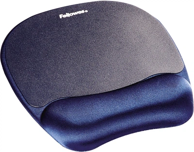 Podkładka Fellowes Memory Foam Wrist Rest Granatowa (9172801)