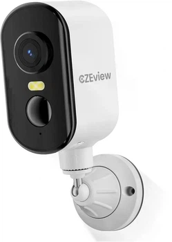 Уличная беспроводная Wi-Fi камера видеонаблюдения CZEview ZY-Q6 2K с поворотом 300° и цветной ночной съёмкой