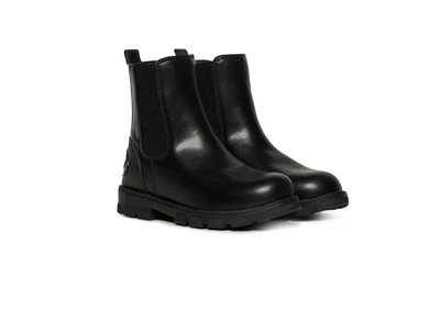 Подростковые кожаные ботинки Diesel D-Hammer AK Elastic черные размер 38 (24,5 см)