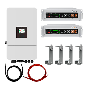 Комплект автономного енергопостачання Deye SUN-15K-SG05LP3-EU 15kW + Pytes V5 10.24kWh White